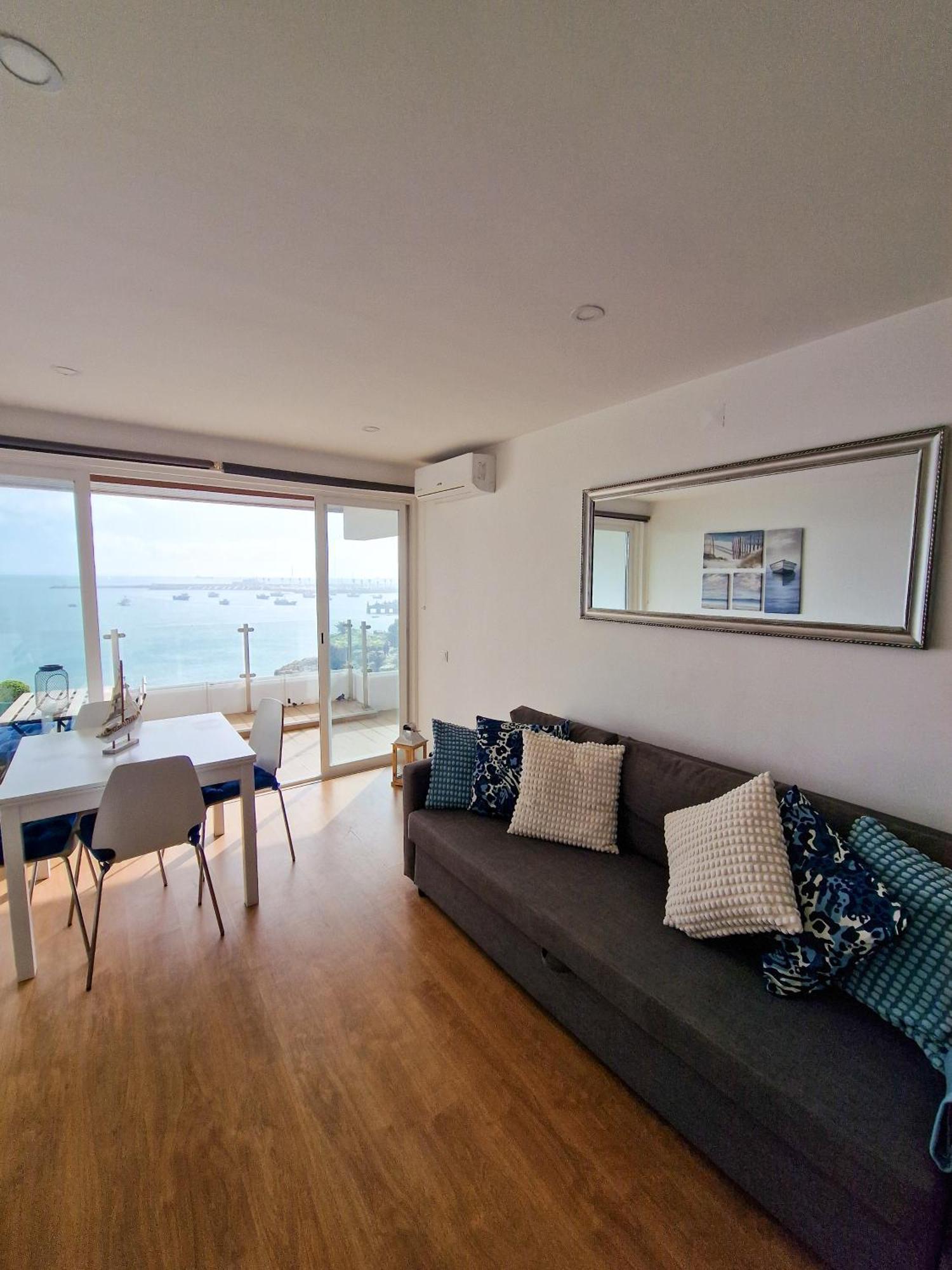 Casa Dos Cotas - Amazing Seaside Apartment With Balcony كاسكايس المظهر الخارجي الصورة